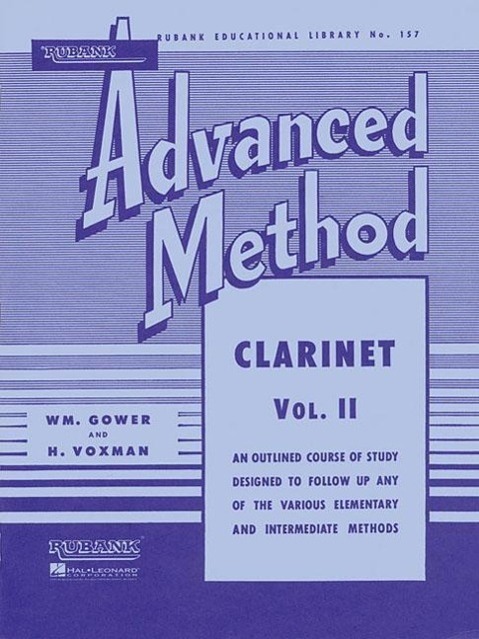 Cover: 9781423444275 | Rubank Advanced Method - Clarinet Vol. 2 | H. Voxman (u. a.) | Buch