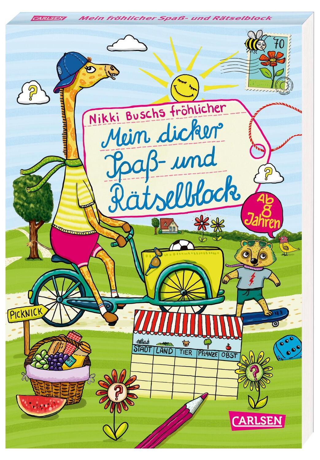 Cover: 9783551191366 | Rätselspaß Grundschule: Mein dicker Spaß- und Rätselblock | Busch