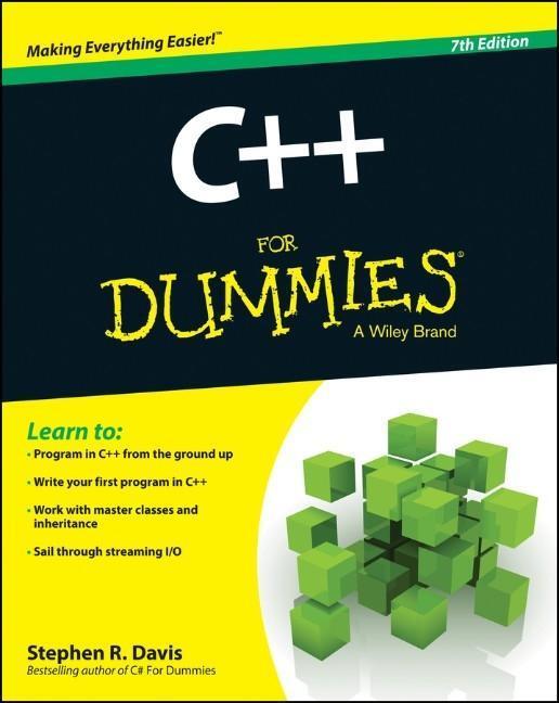 Cover: 9781118823774 | C++ For Dummies | Stephen R. Davis | Taschenbuch | 480 S. | Englisch