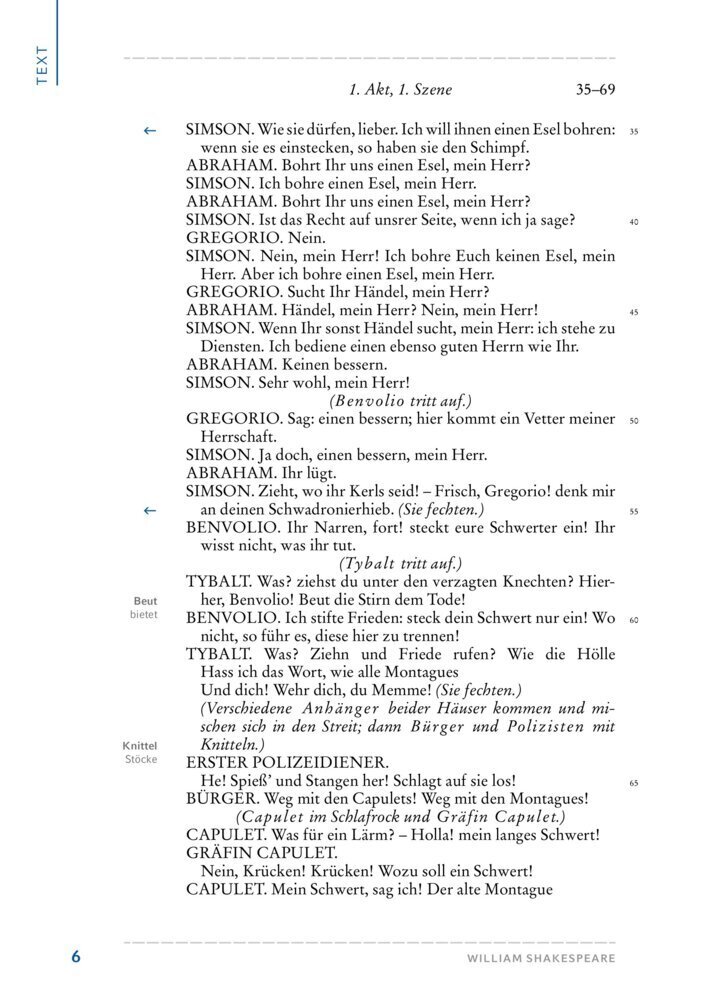 Bild: 9783804425781 | Romeo und Julia von William Shakespeare (Textausgabe) | Buch | Buch