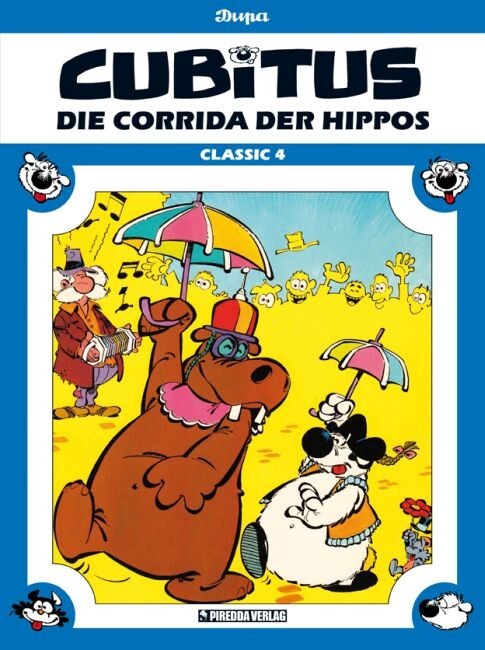 Cover: 9783941279681 | Cubitus Classic Band 4 | Die Corrida der Hippos, Cubitus Classic 4
