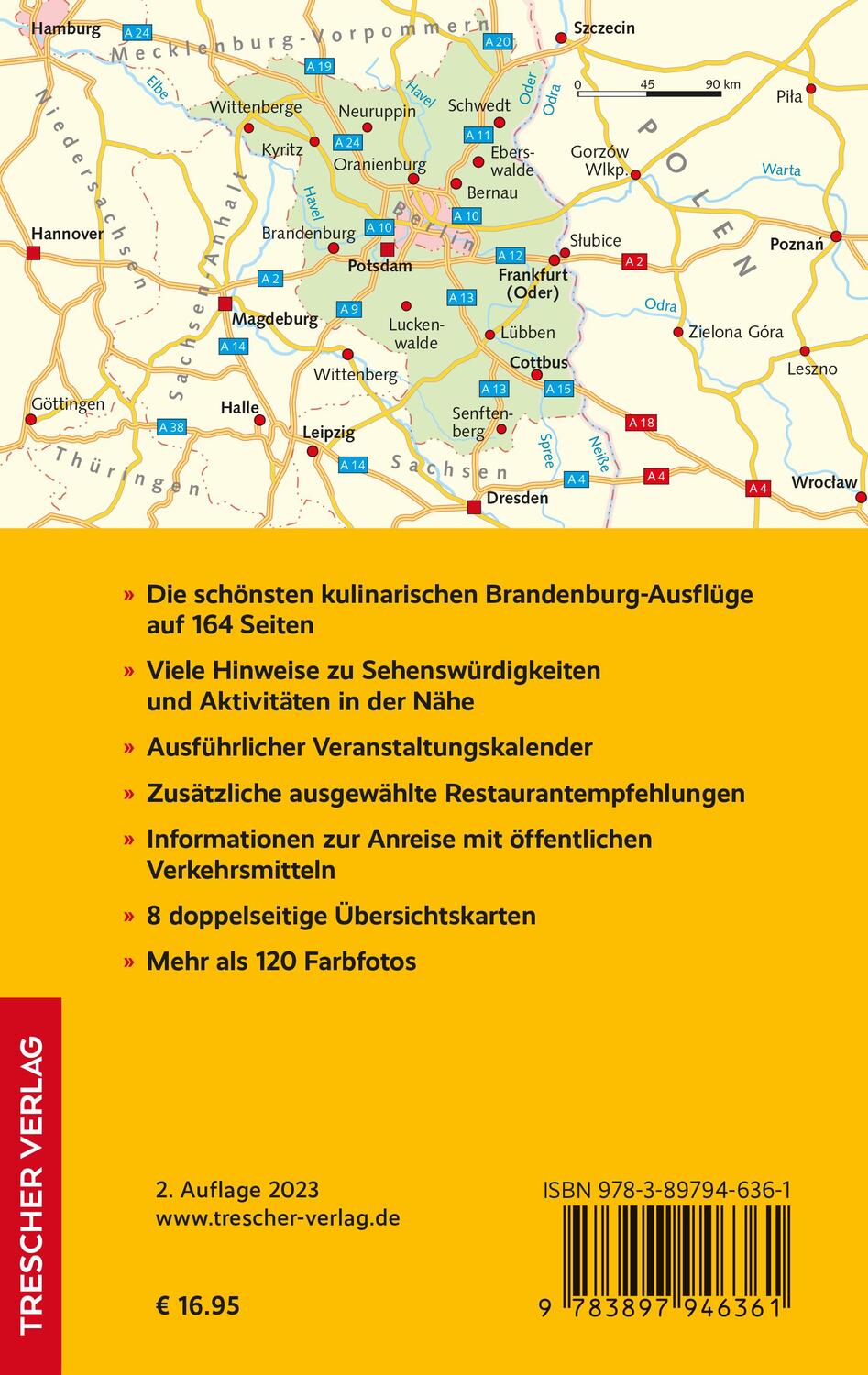 Rückseite: 9783897946361 | Reiseführer Kulinarisches Brandenburg | Julia Schoon | Taschenbuch