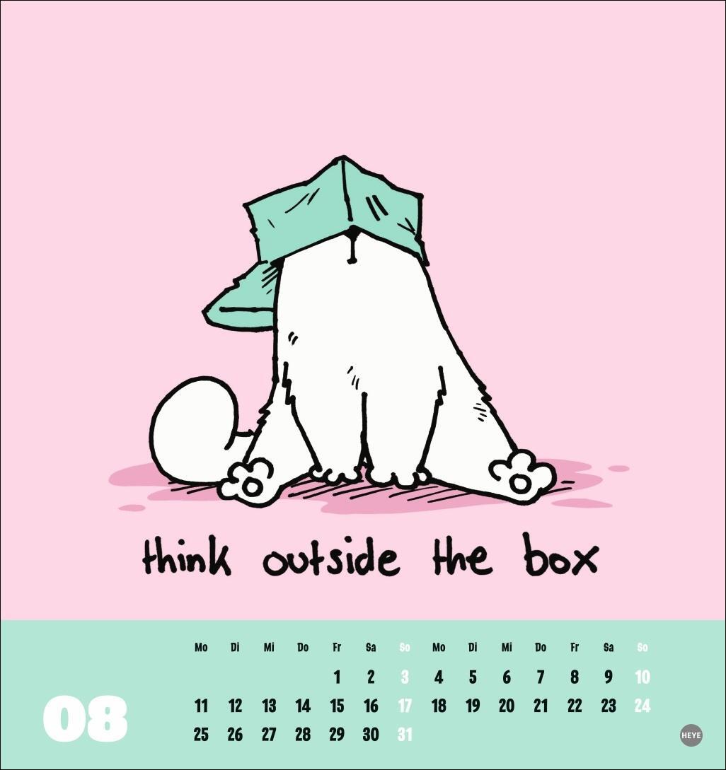 Bild: 9783756408610 | Simons Katze Postkartenkalender 2025 | Kalender | Spiralbindung | 2025