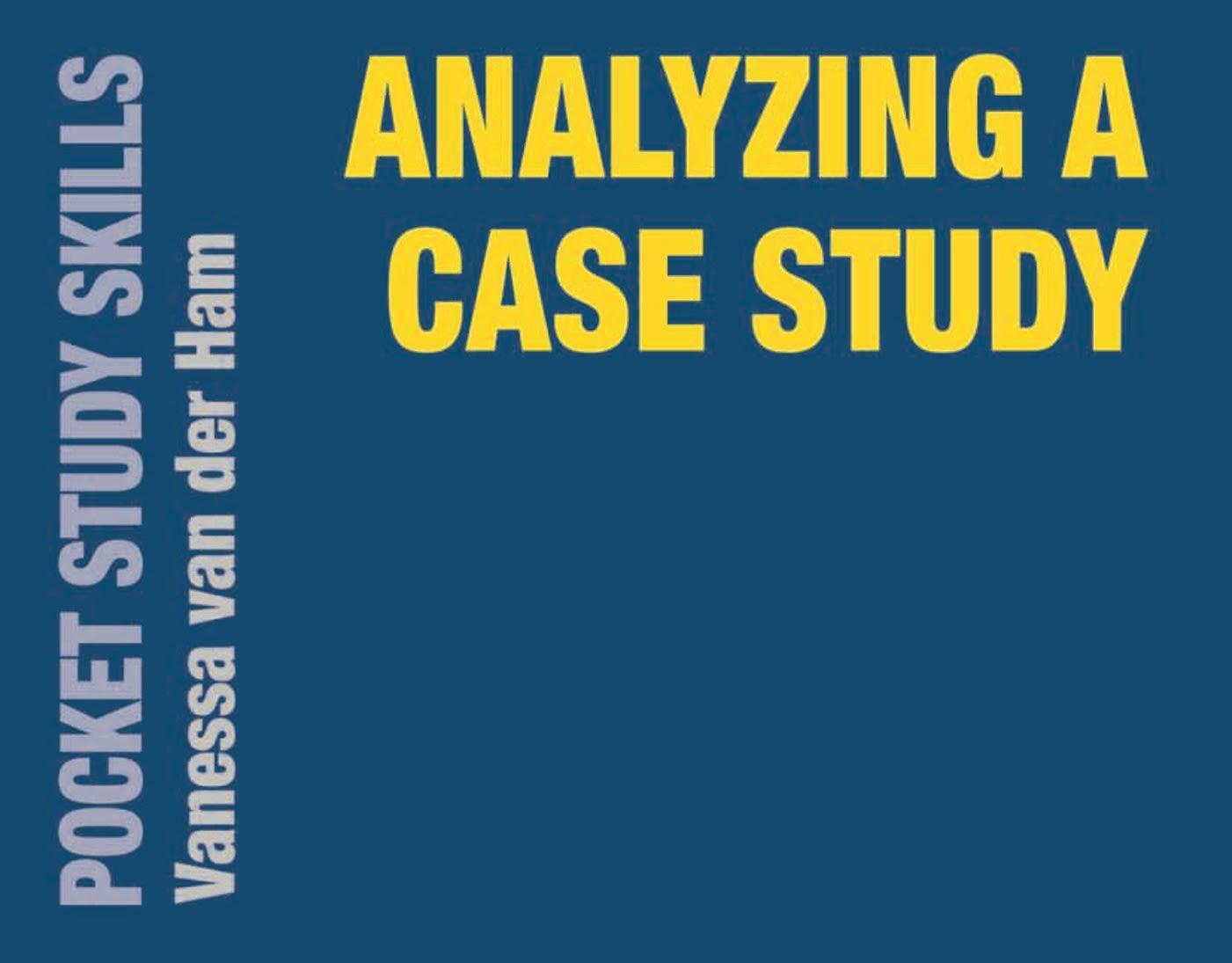 Cover: 9781137566201 | Analyzing a Case Study | Vanessa van der Ham | Taschenbuch | Englisch