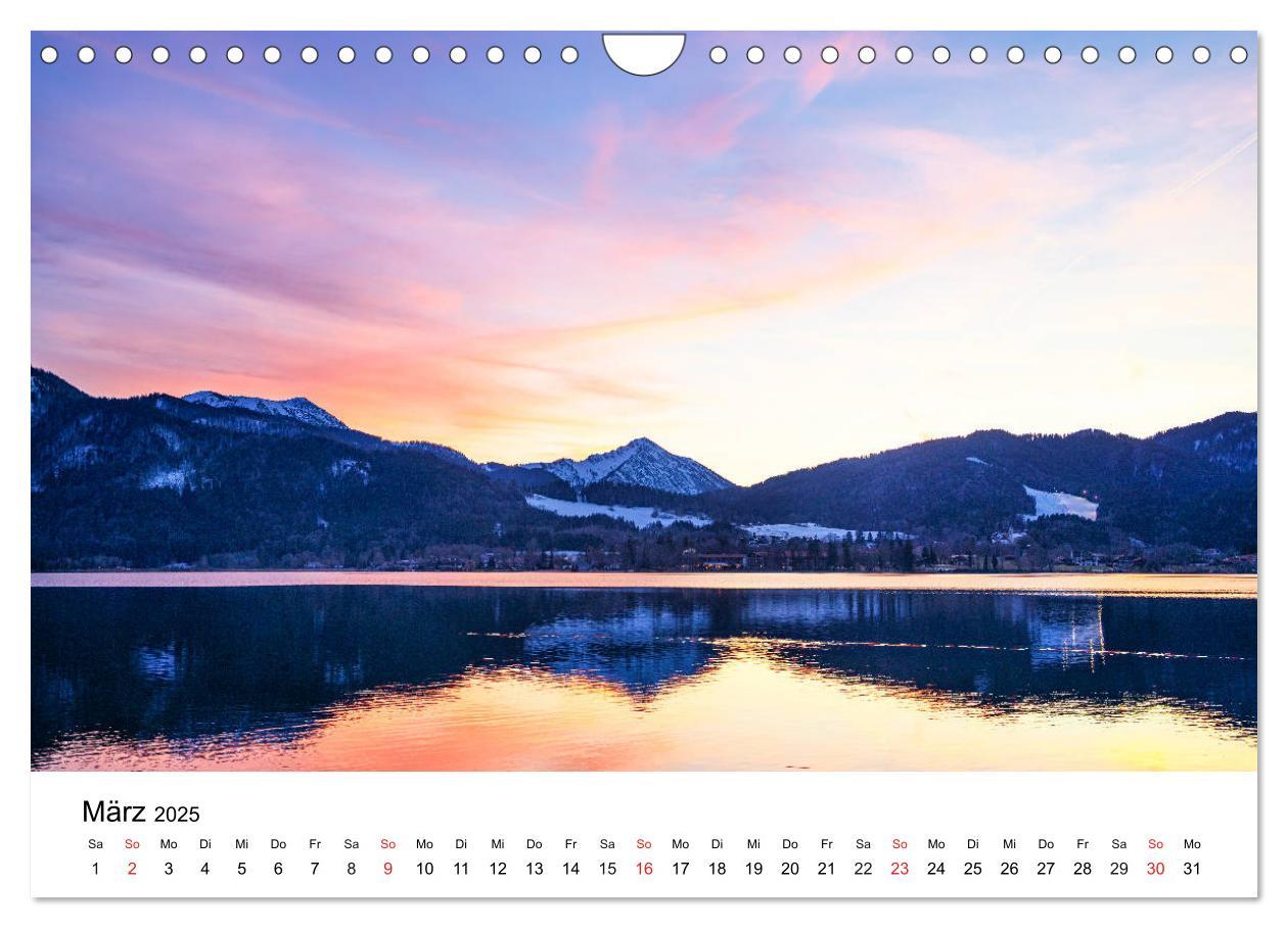 Bild: 9783435112913 | Tegernseer Momente (Wandkalender 2025 DIN A4 quer), CALVENDO...