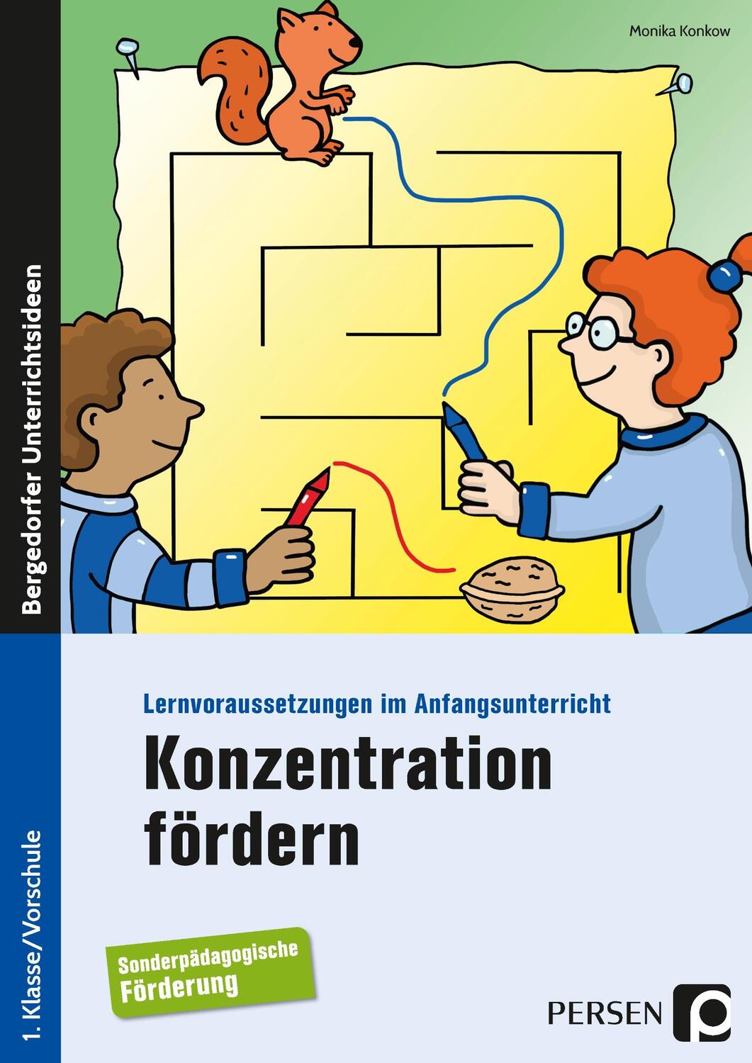 Cover: 9783403207726 | Konzentration fördern | Monika Konkow | Taschenbuch | Deutsch | 2021