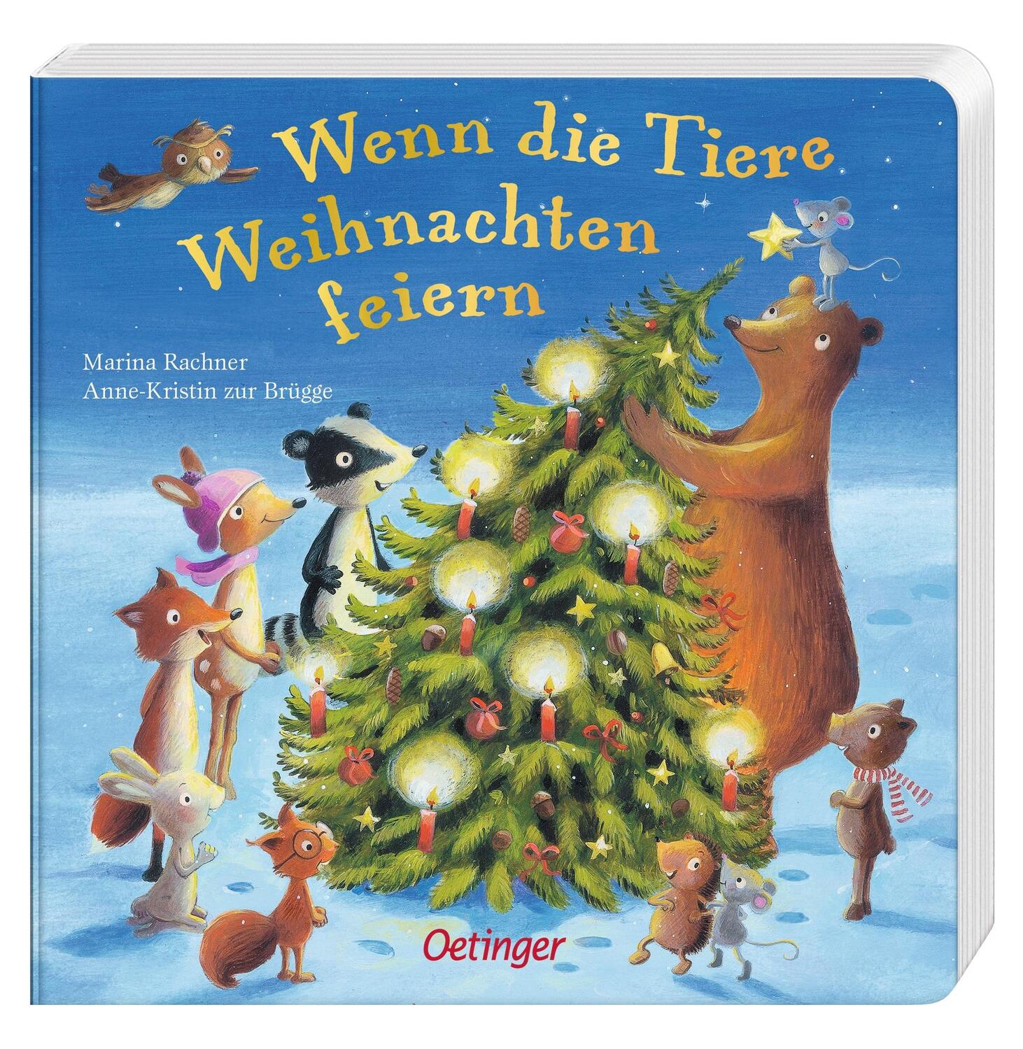 Bild: 9783789170409 | Wenn die Tiere Weihnachten feiern | Anne-Kristin zur Brügge (u. a.)