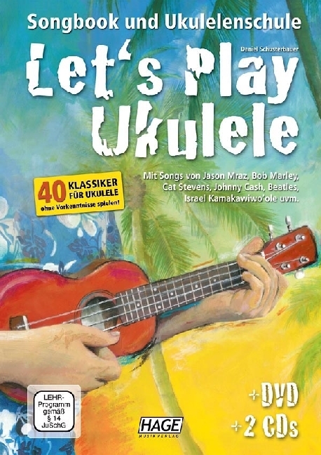 Cover: 4026929917393 | Let's Play Ukulele | Songbook und Ukulelenschule | Schusterbauer