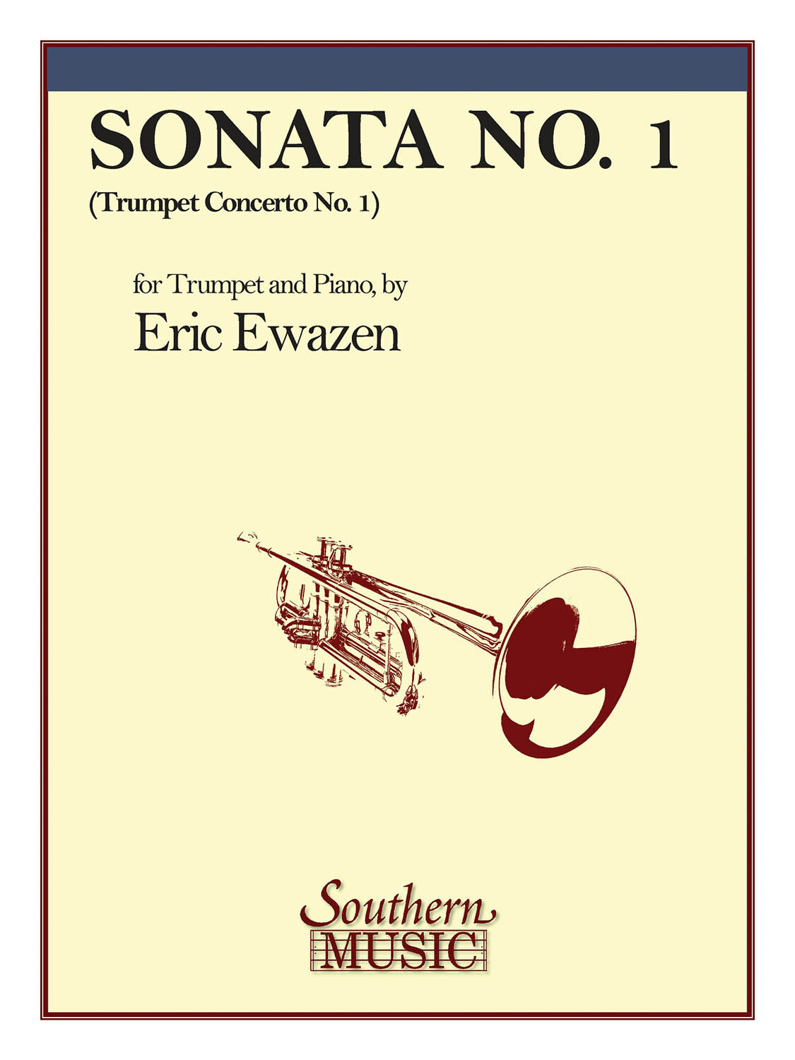 Cover: 884088762414 | Sonata for Trumpet and Piano | Eric Ewazen | Southern Music | Buch