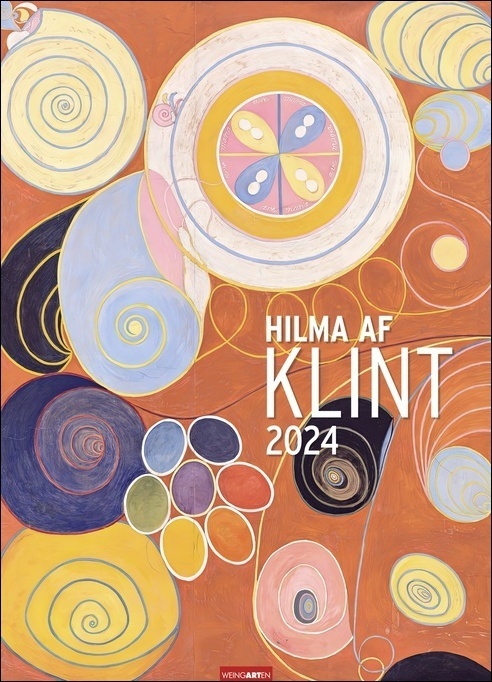 Cover: 9783840083761 | Hilma af Klint Kalender 2024. Kunstkalender im Großformat 49 x 68...