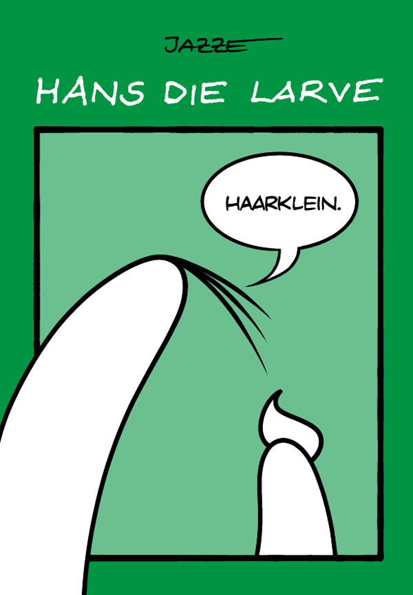 Cover: 9783946649373 | Hans die Larve 3 | Haarklein | Robert Niederle | Taschenbuch | Deutsch