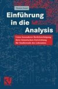Cover: 9783528031336 | Einführung in die Analysis | Thomas Sonar | Taschenbuch | Paperback