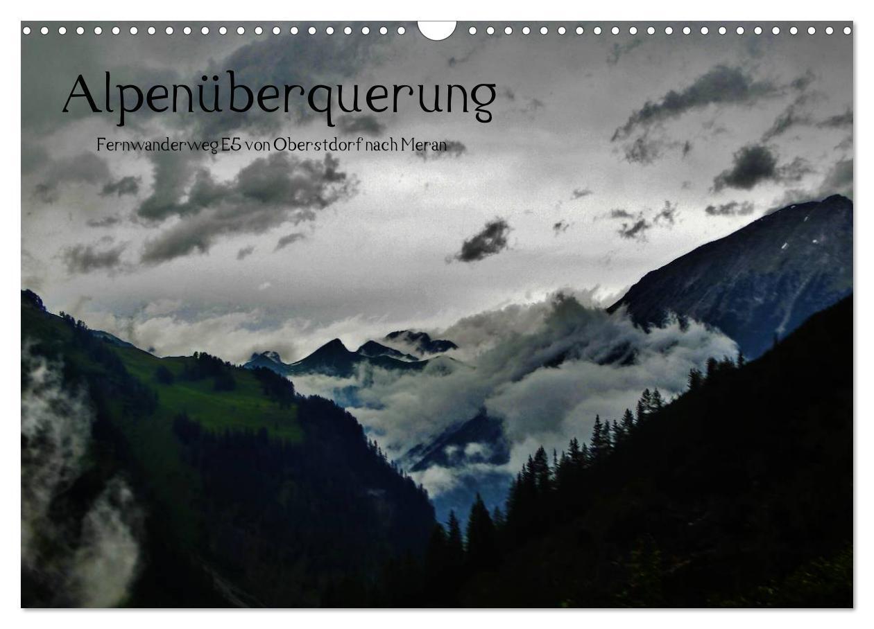 Cover: 9783675905146 | Alpenüberquerung (Wandkalender 2024 DIN A3 quer), CALVENDO...