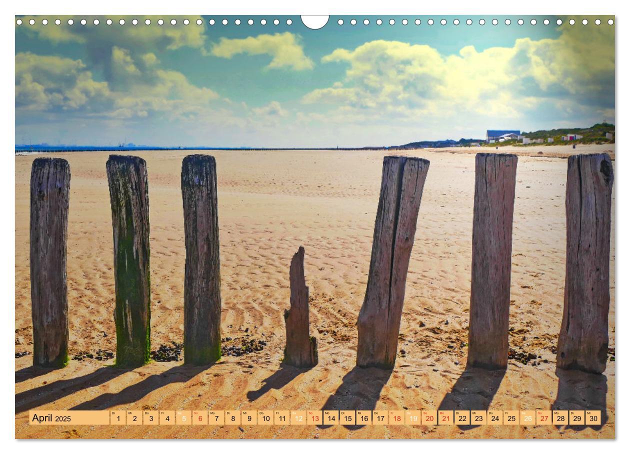 Bild: 9783435110940 | Zeeland - Urlaubsträume am Strand von Breskens (Wandkalender 2025...