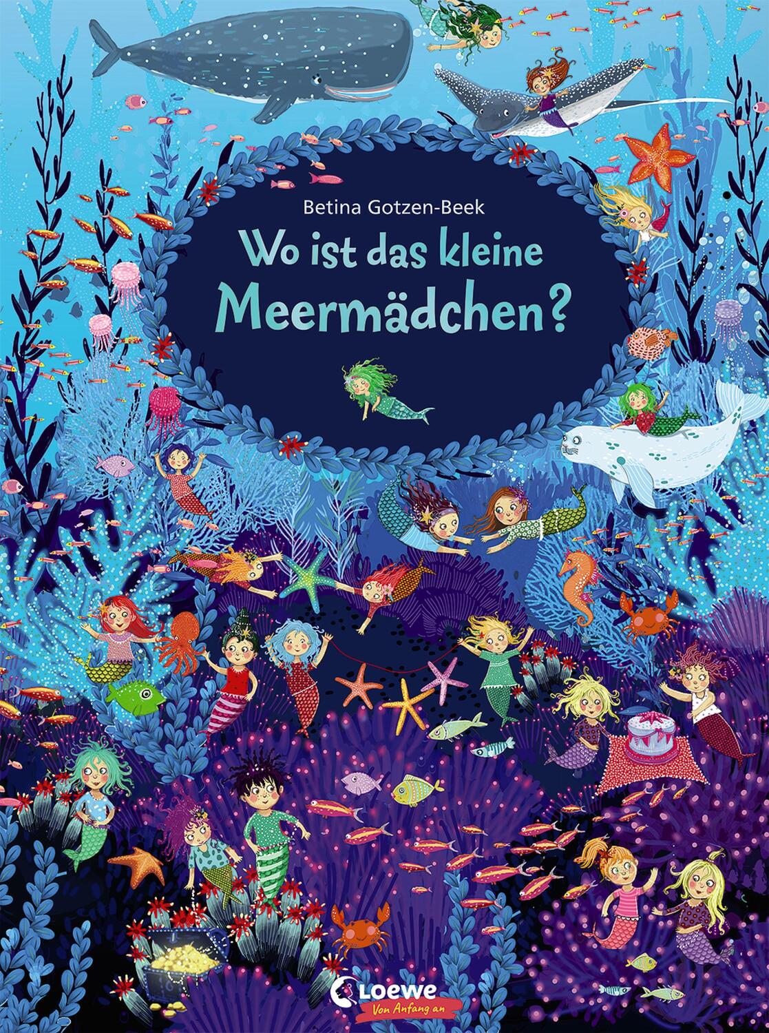 Cover: 9783743209220 | Wo ist das kleine Meermädchen? | Papp-Wimmelbuch für Kinder ab 2 Jahre
