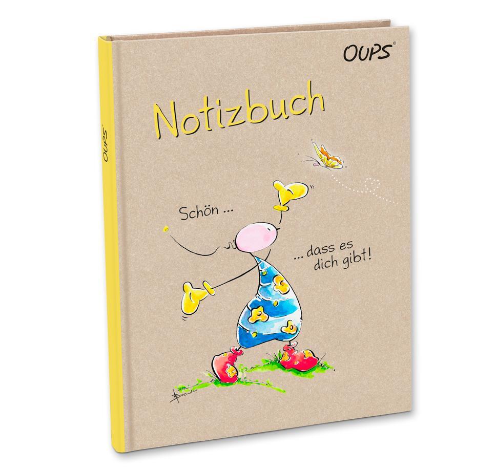 Cover: 9120077940250 | Oups Notizbuch - Gelb | Schön... dass es dich gibt! | Kurt Hörtenhuber