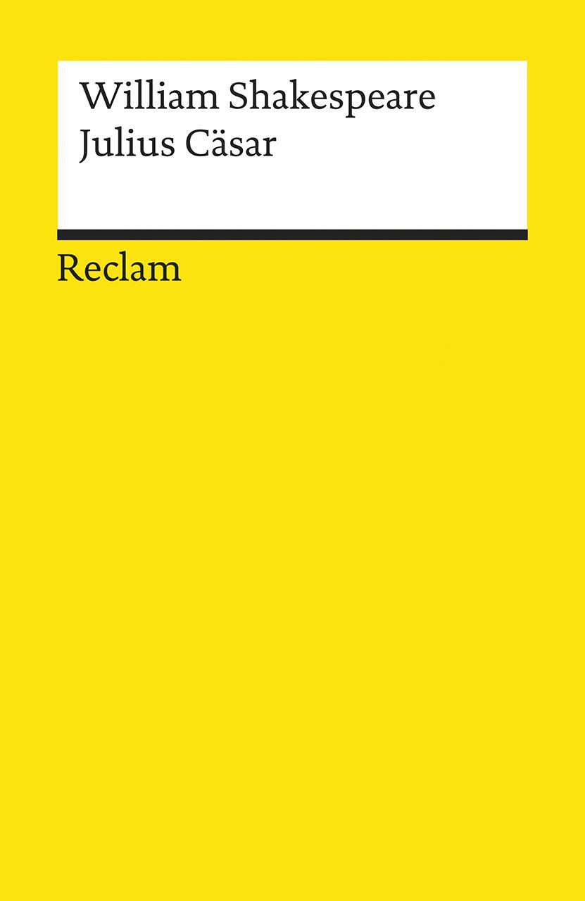 Cover: 9783150000090 | Julius Cäsar | William Shakespeare | Taschenbuch | 112 S. | Deutsch
