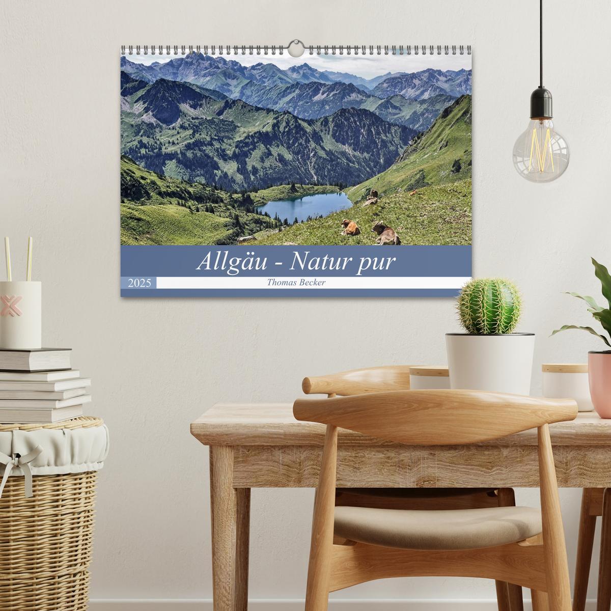 Bild: 9783435324231 | Allgäu - Natur pur (Wandkalender 2025 DIN A3 quer), CALVENDO...