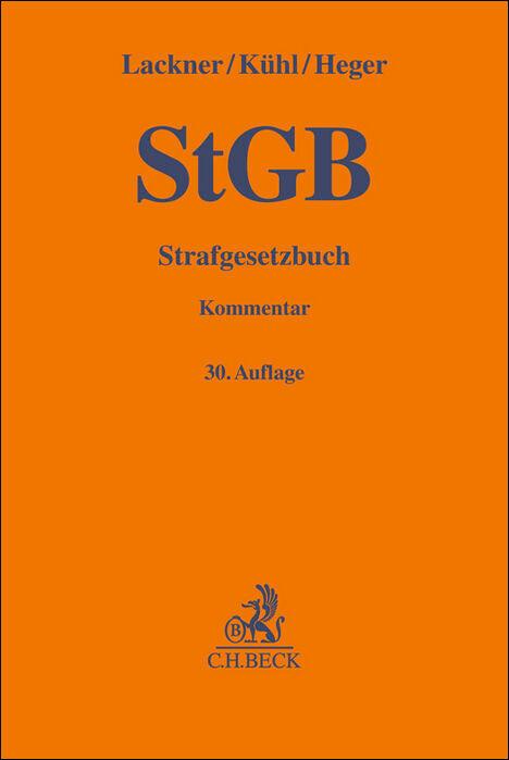 Cover: 9783406767555 | Strafgesetzbuch | Martin Heger | Buch | Gelbe Erläuterungsbücher