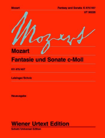 Cover: 9790500572695 | Fantasia And Sonata - C Minor KV 475, KV 457 | Wolfgang Amadeus Mozart