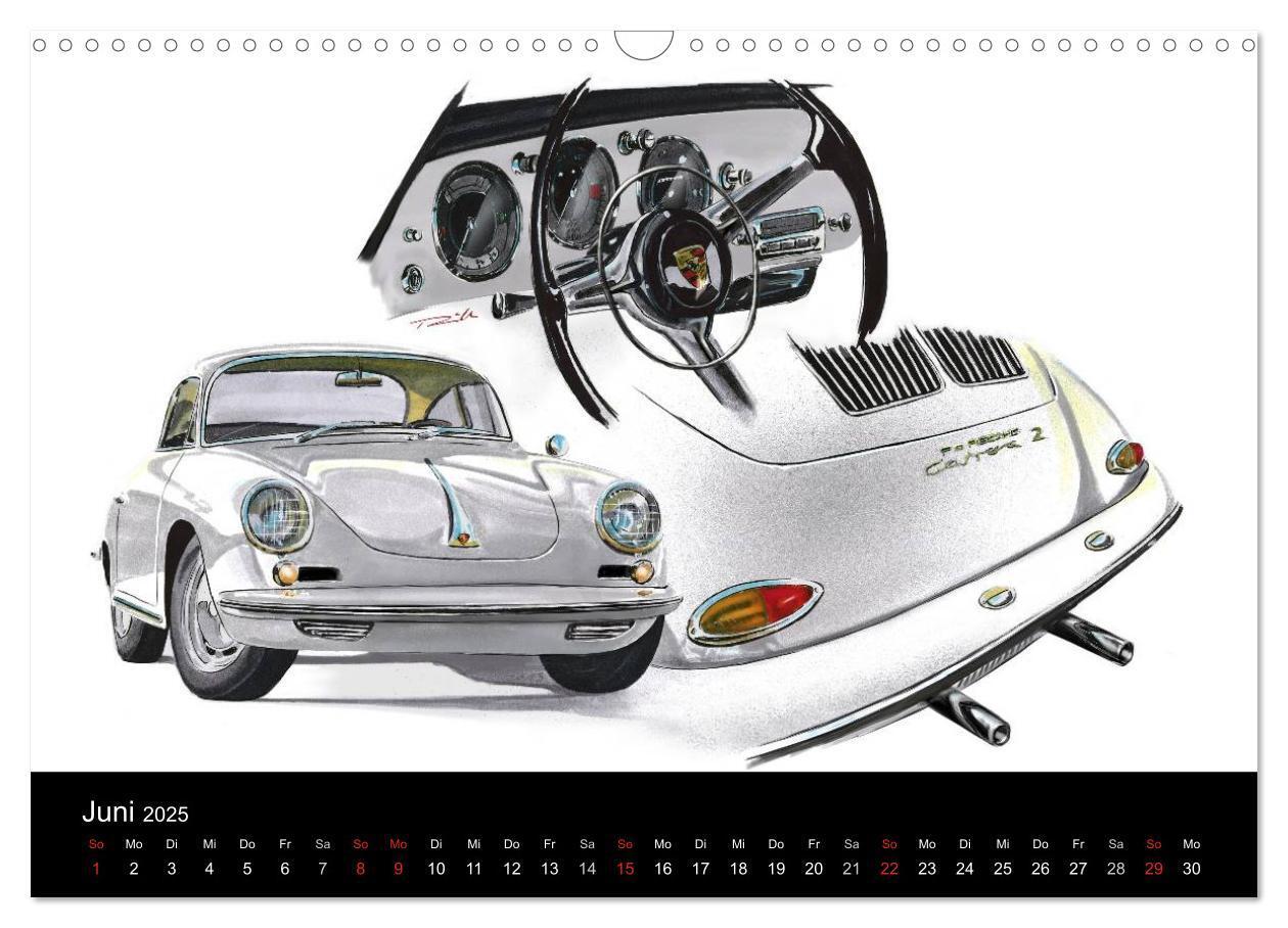 Bild: 9783435498758 | Porsche inspired Artwork by Reinhold Art´s (Wandkalender 2025 DIN...