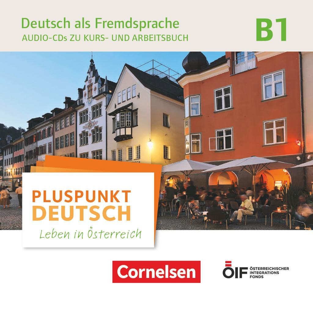Cover: 9783065212649 | Pluspunkt Deutsch - Leben in Österreich B1 - Audio-CDs zu Kurs- und...