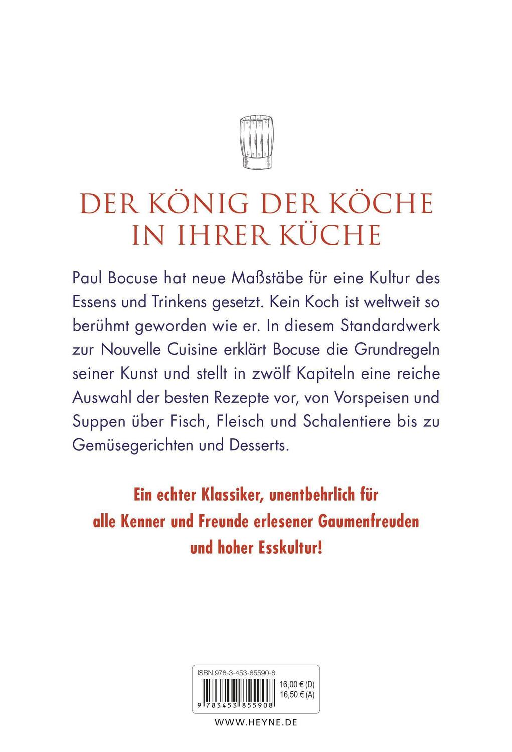 Bild: 9783453855908 | Das Paul-Bocuse-Standardkochbuch | Paul Bocuse | Taschenbuch | Deutsch