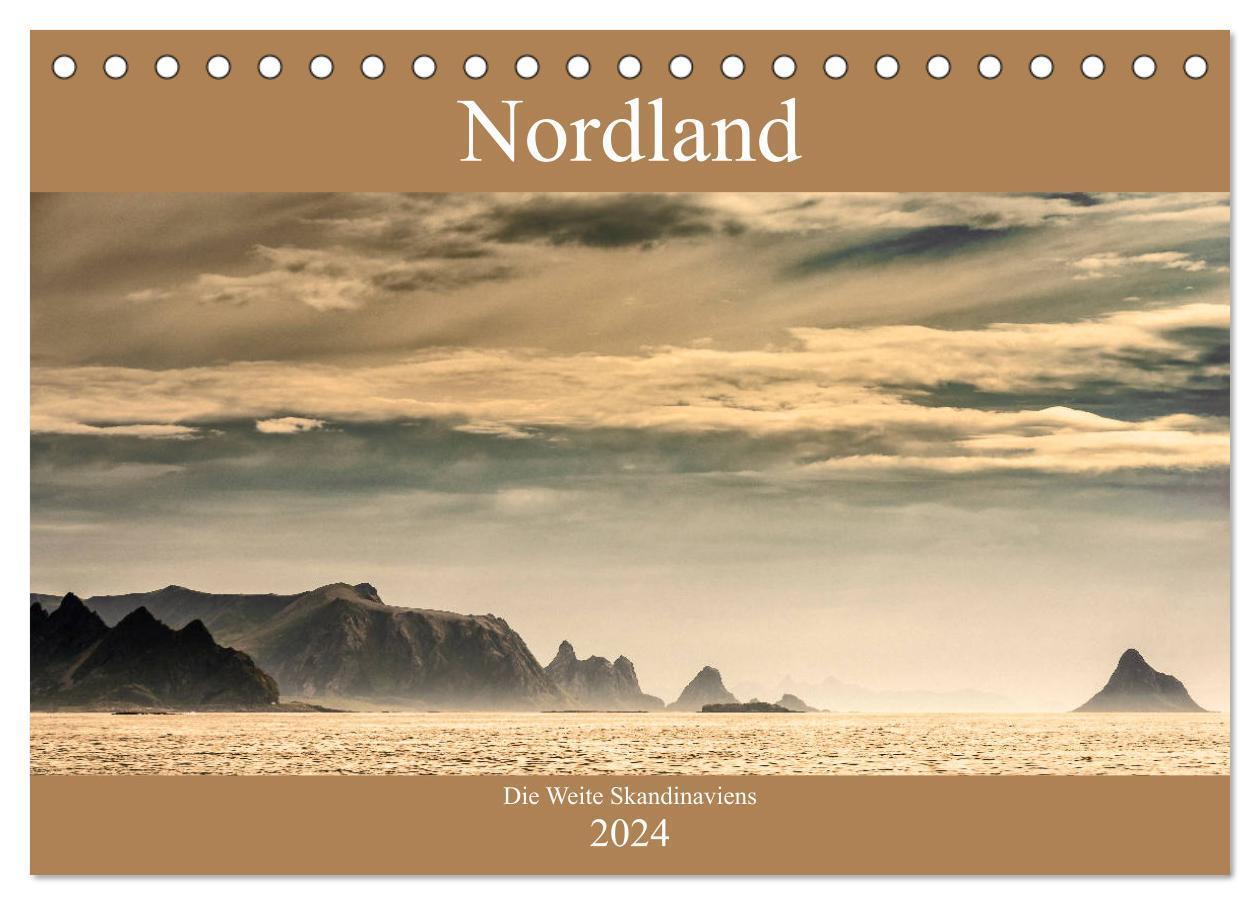 Cover: 9783383129858 | Nordland ¿ Die Weite Skandinaviens (Tischkalender 2024 DIN A5...