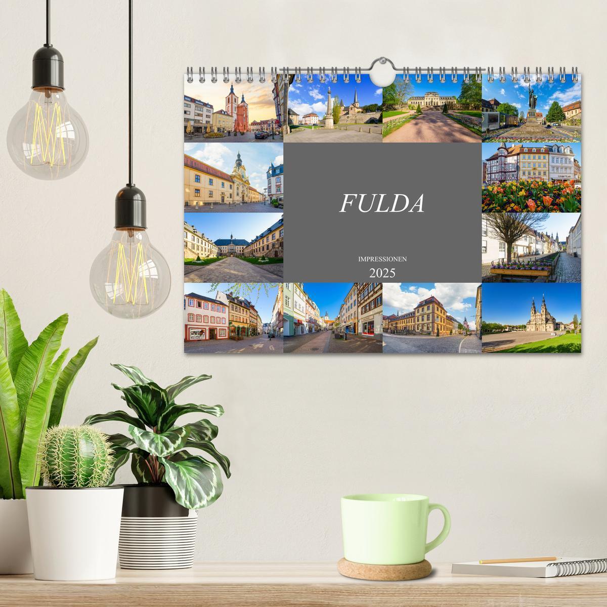 Bild: 9783435063345 | Fulda Impressionen (Wandkalender 2025 DIN A4 quer), CALVENDO...