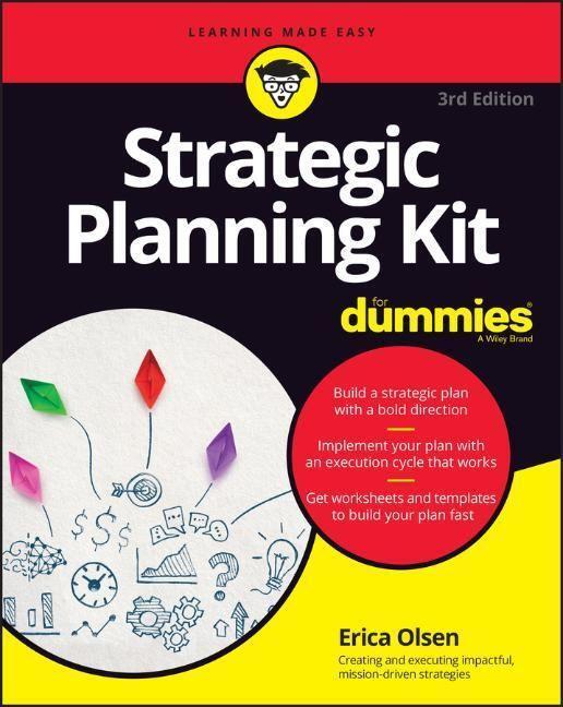 Cover: 9781394157969 | Strategic Planning Kit For Dummies | Erica Olsen | Taschenbuch | 2023