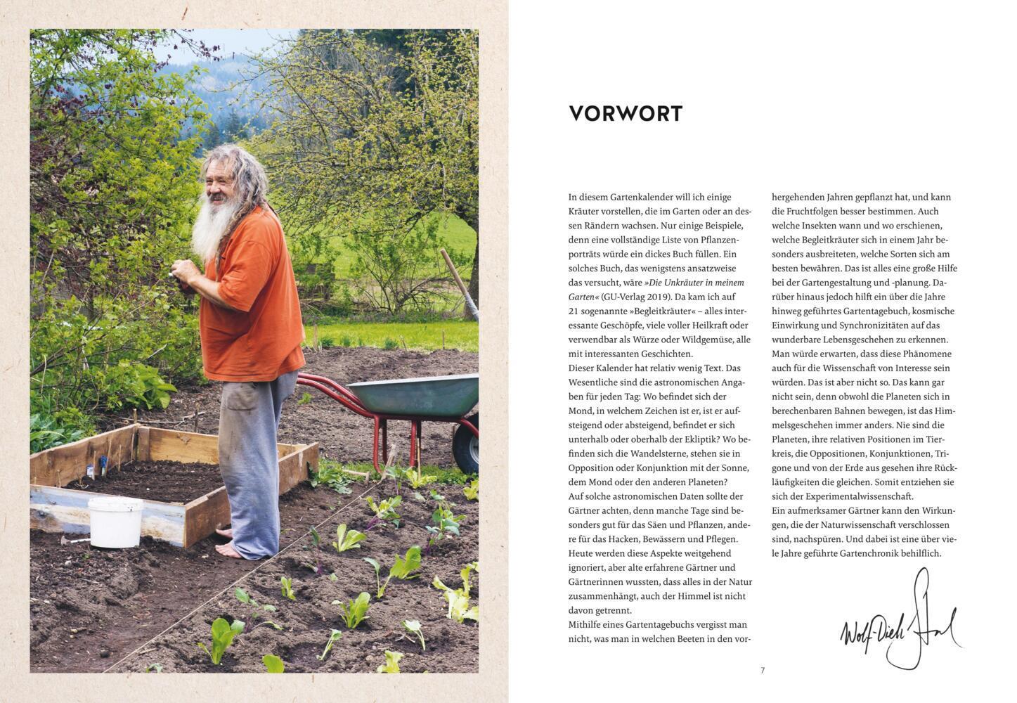 Bild: 9783833887956 | Mein Gartenkalender 2024 | Wolf-Dieter Storl | Buch | 240 S. | Deutsch