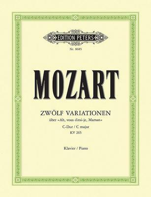 Cover: 9790014070151 | 12 Variations on 'Ah! Vous Dirai-Je, Maman' K265 (300e) | Mozart