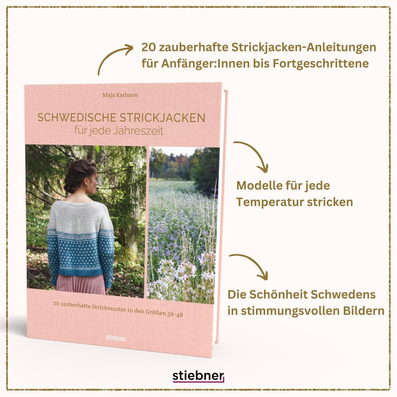 Bild: 9783830721413 | Schwedische Strickjacken für jede Jahreszeit | Maja Karlsson | Buch