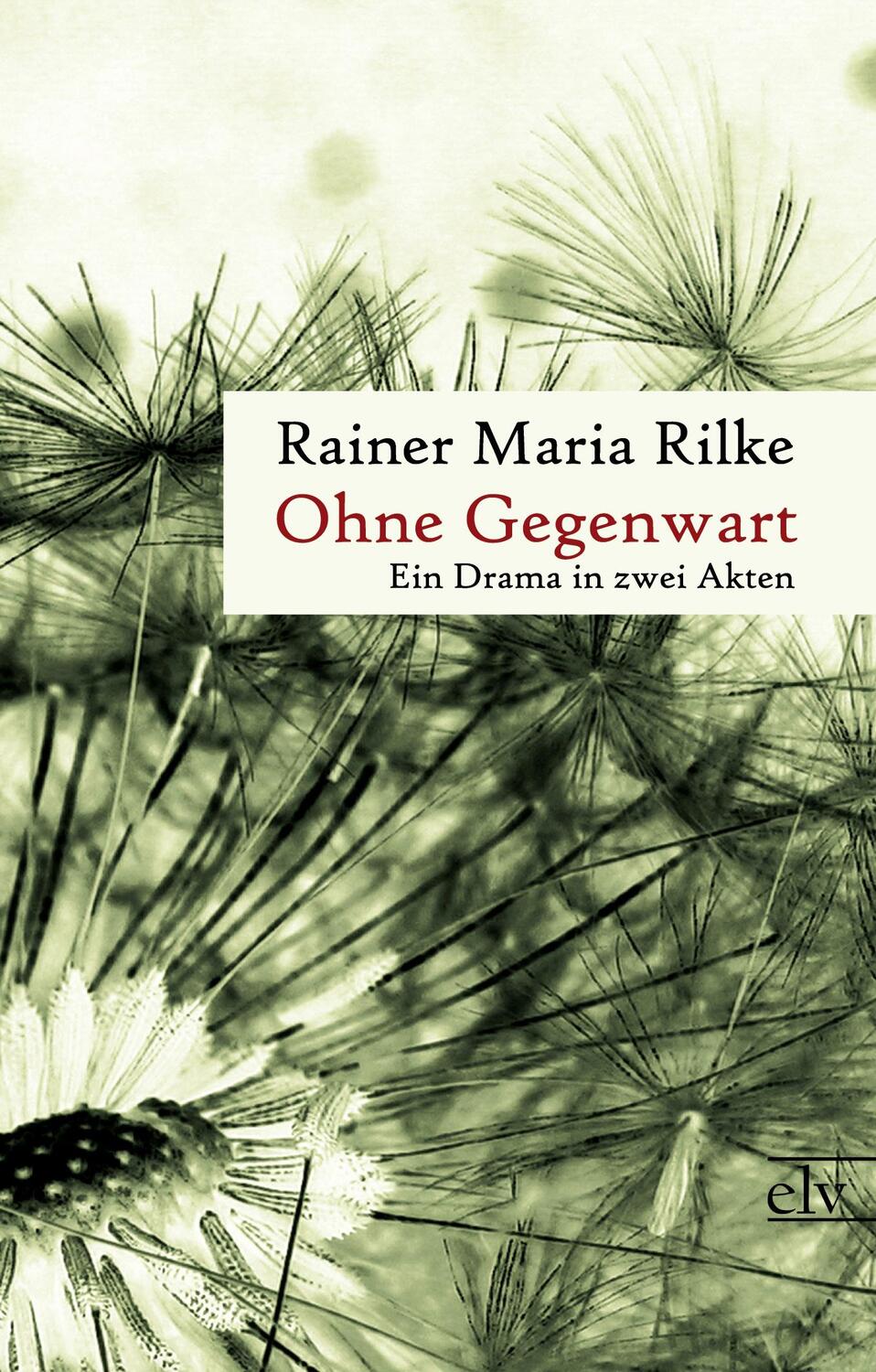 Cover: 9783862672851 | Ohne Gegenwart | Ein Drama in zwei Akten | Rainer Maria Rilke | Buch