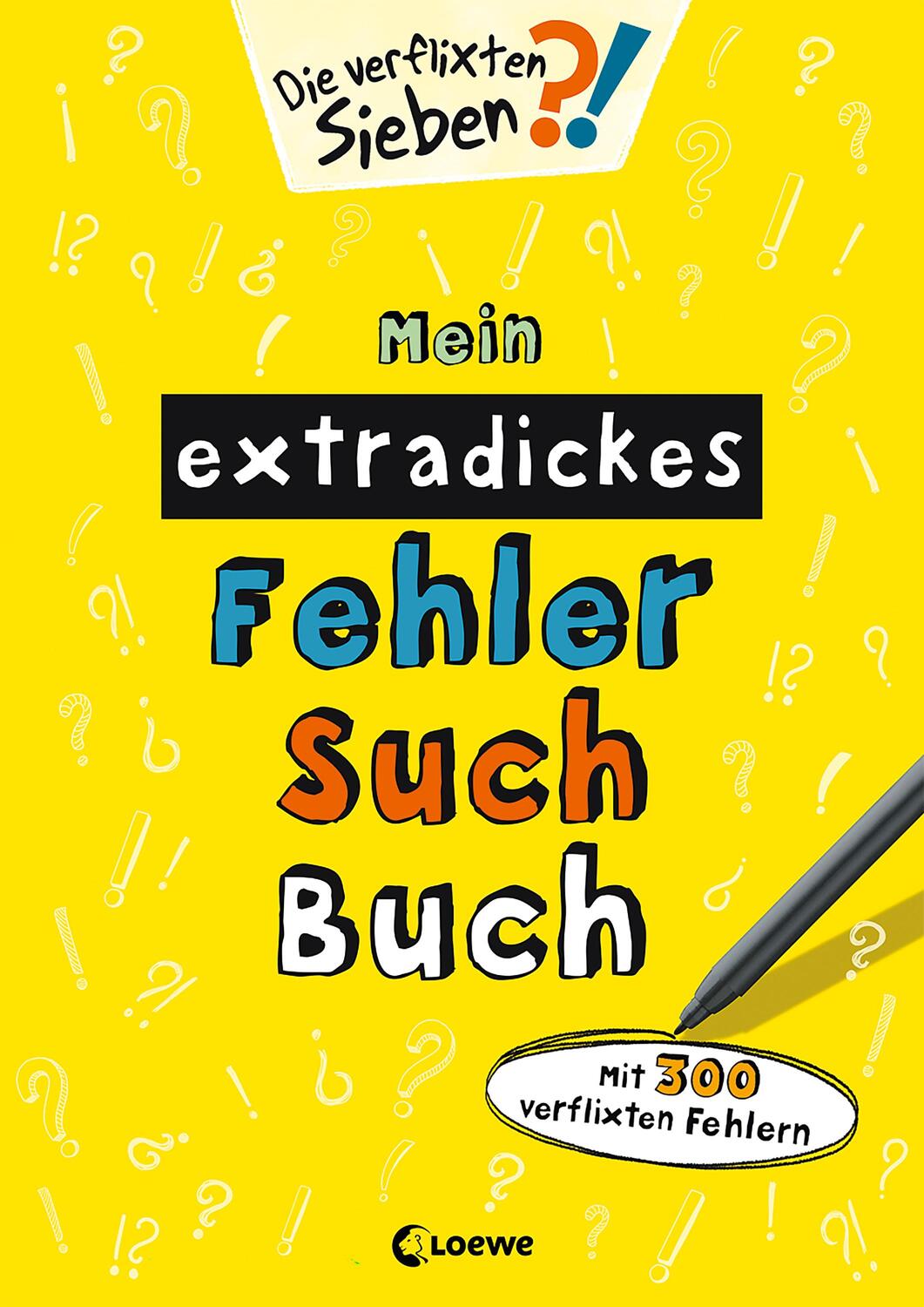 Cover: 9783743209091 | Mein extradickes Fehler-Such-Buch (gelb) | Rätseln (u. a.) | Buch