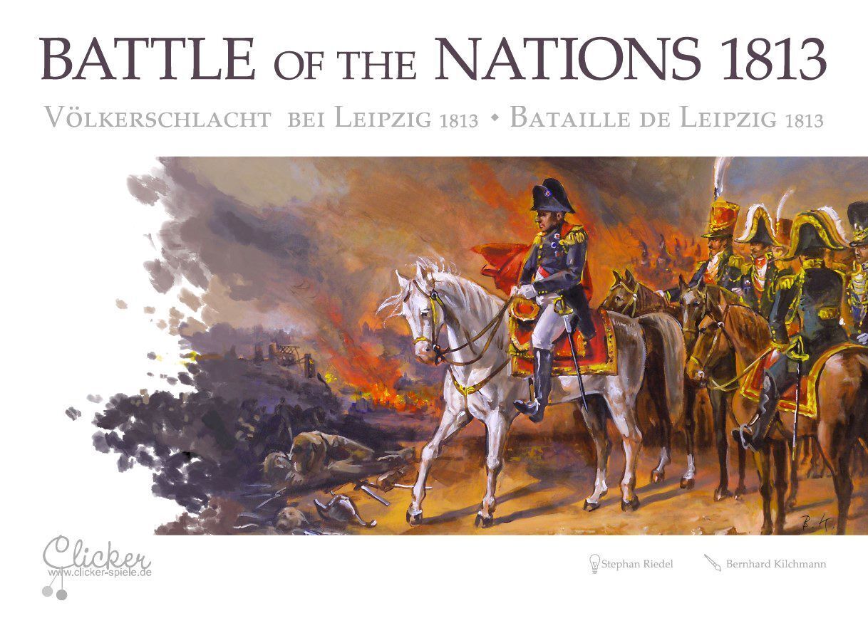 Cover: 4280000153227 | Battle of the Nations 1813 (Spiel) | Völkerschlacht 1813 | Riedel