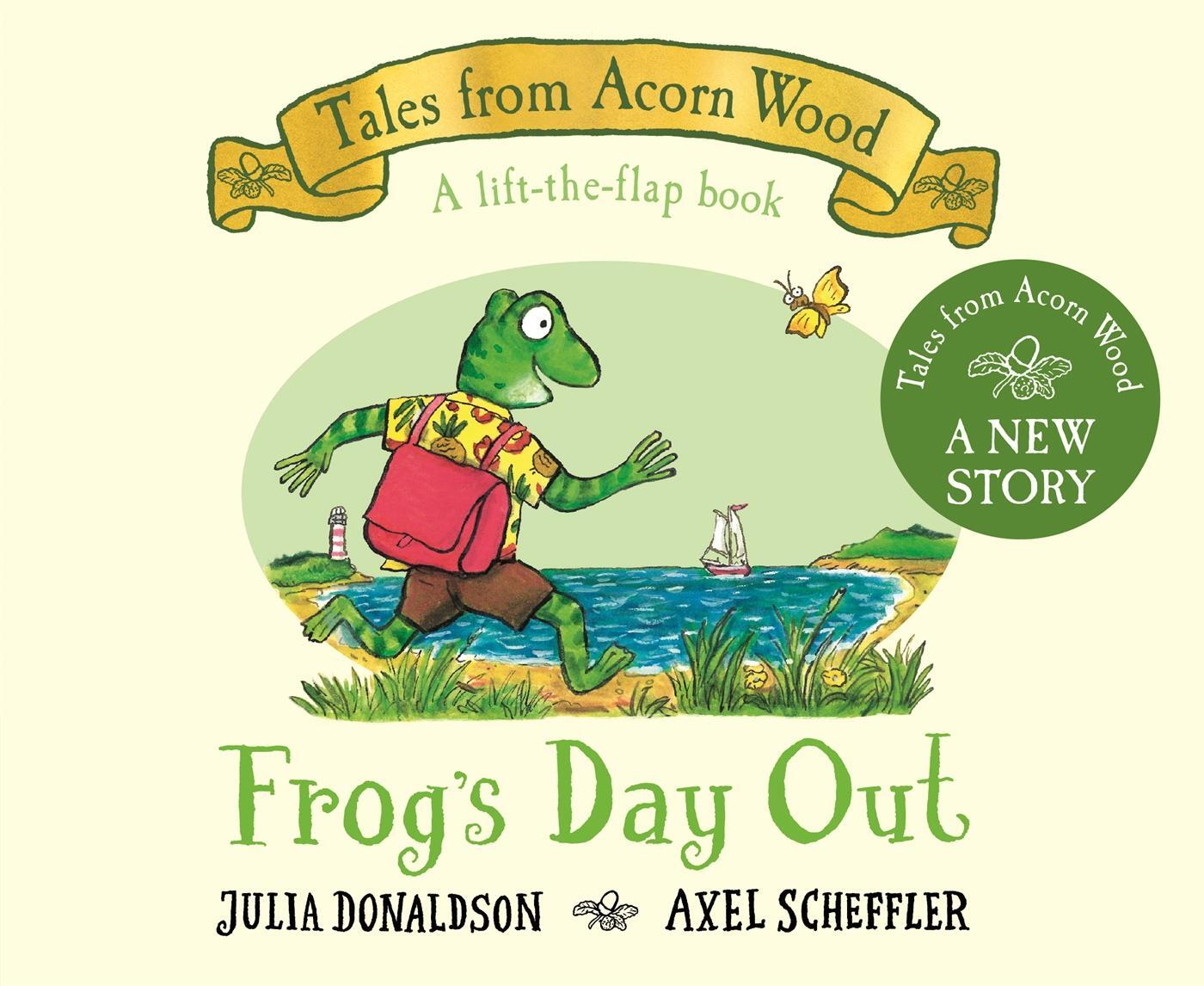 Cover: 9781035006885 | Frog's Day Out | A Lift-the-flap Story | Julia Donaldson | Buch | 2024