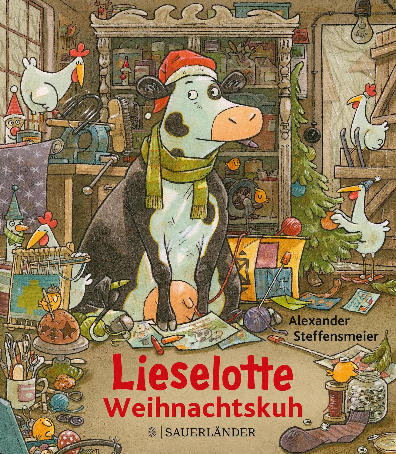 Cover: 9783737372312 | Lieselotte Weihnachtskuh Mini | Alexander Steffensmeier | Buch | 32 S.