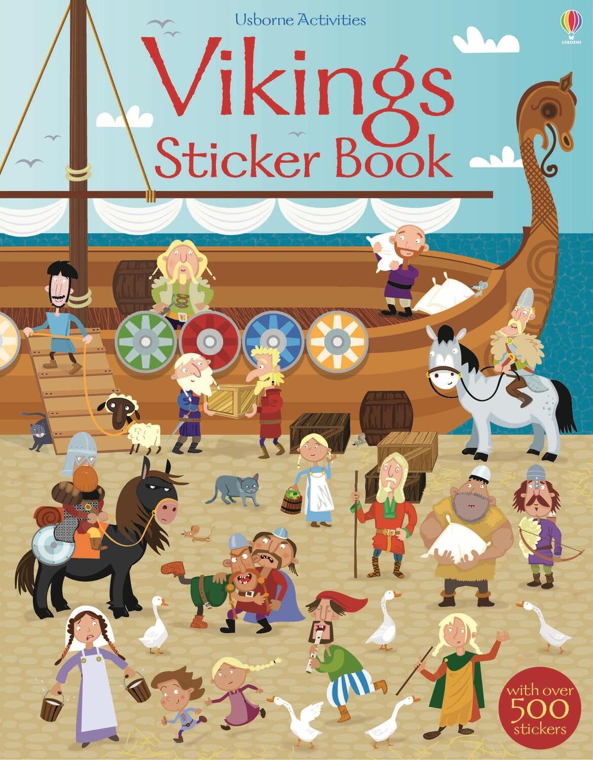 Cover: 9781409563433 | Vikings Sticker Book | Fiona Watt | Taschenbuch | Sticker Books | 2014
