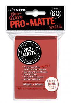Cover: 74427842635 | Red Pro-Matte Sleeves (small)(60) | Ultra Pro! | EAN 0074427842635