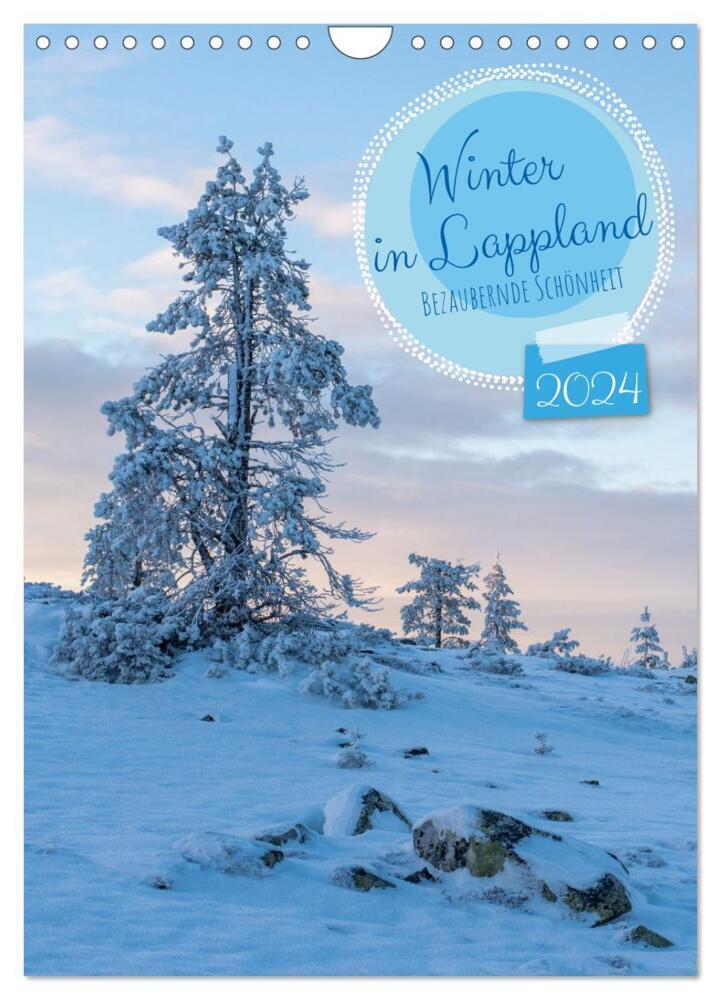 Cover: 9783675443761 | Winter in Lappland - Bezaubernde Schönheit (Wandkalender 2024 DIN...