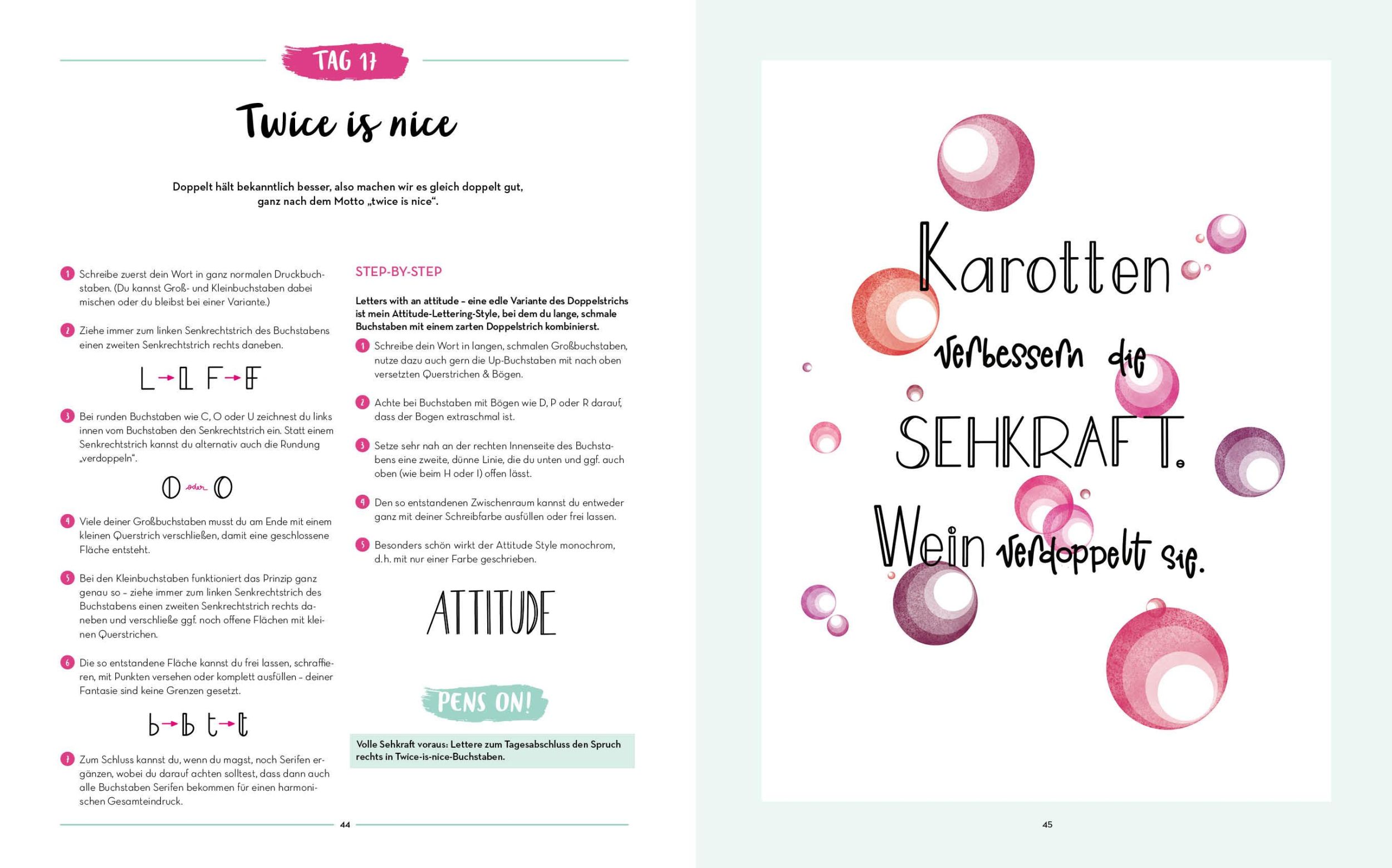 Bild: 9783745904963 | Handlettering - Super easy! Dein 30-Tage-Workshop | Christine Aust