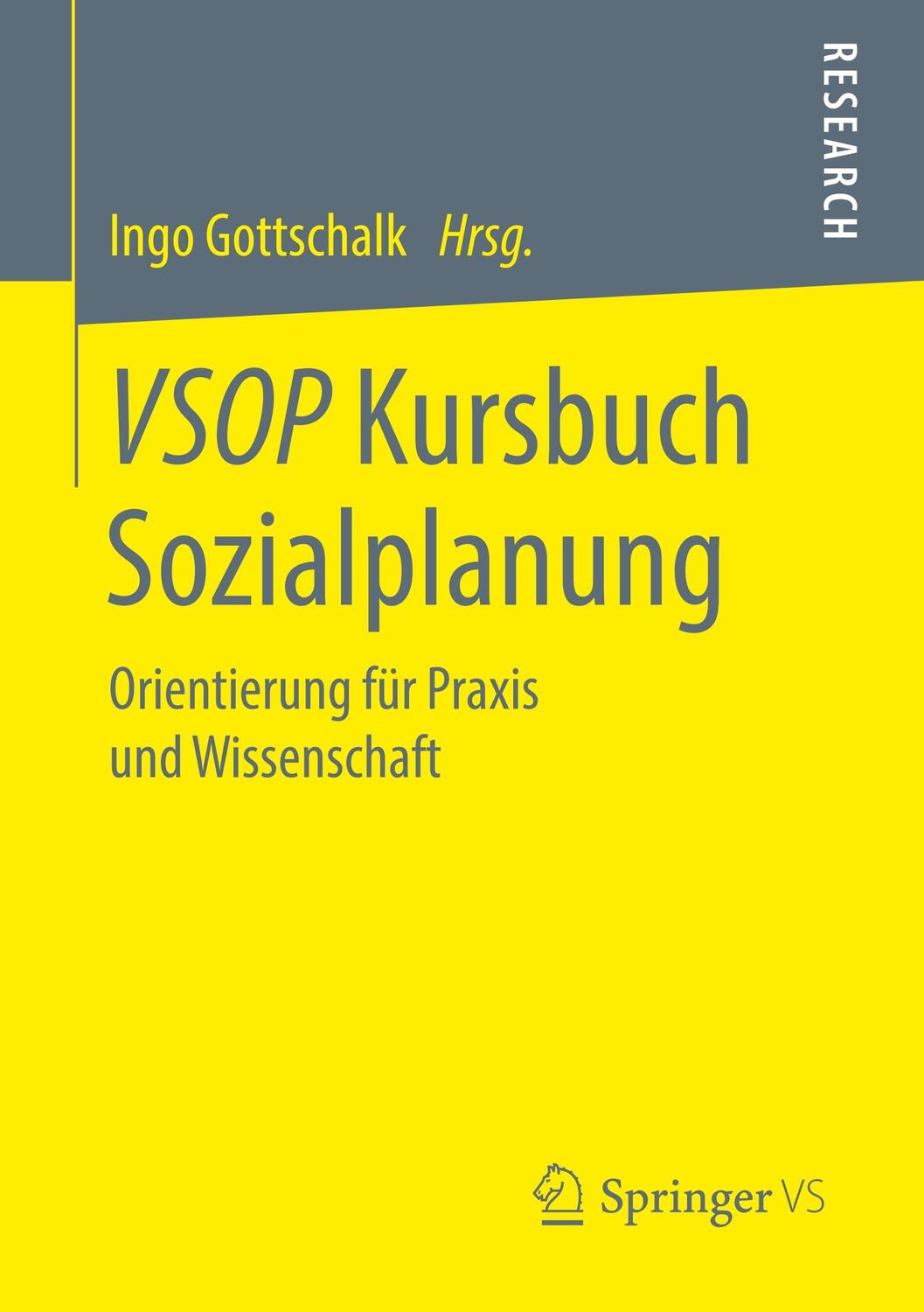 Cover: 9783658254445 | VSOP Kursbuch Sozialplanung | Orientierung für Praxis und Wissenschaft