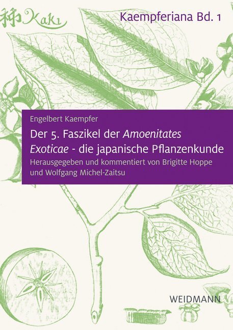 Der 5. Faszikel der Amoenitates Exoticae - die japanische Pflanzenkunde - Kaempfer, Engelbert