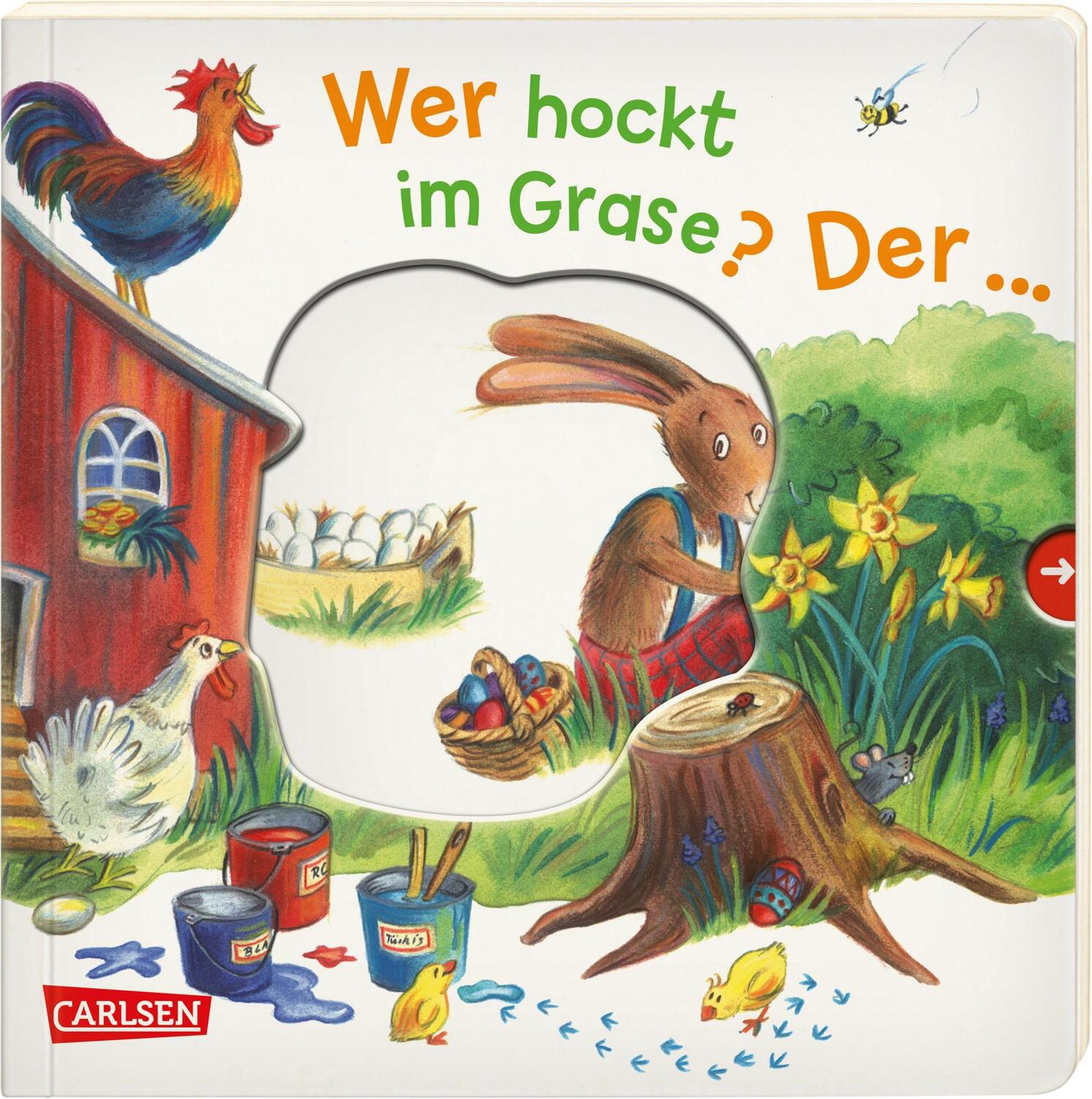 Cover: 9783551171115 | Wer hockt im Grase? Der ... Osterhase! | Sandra Grimm | Buch | Deutsch