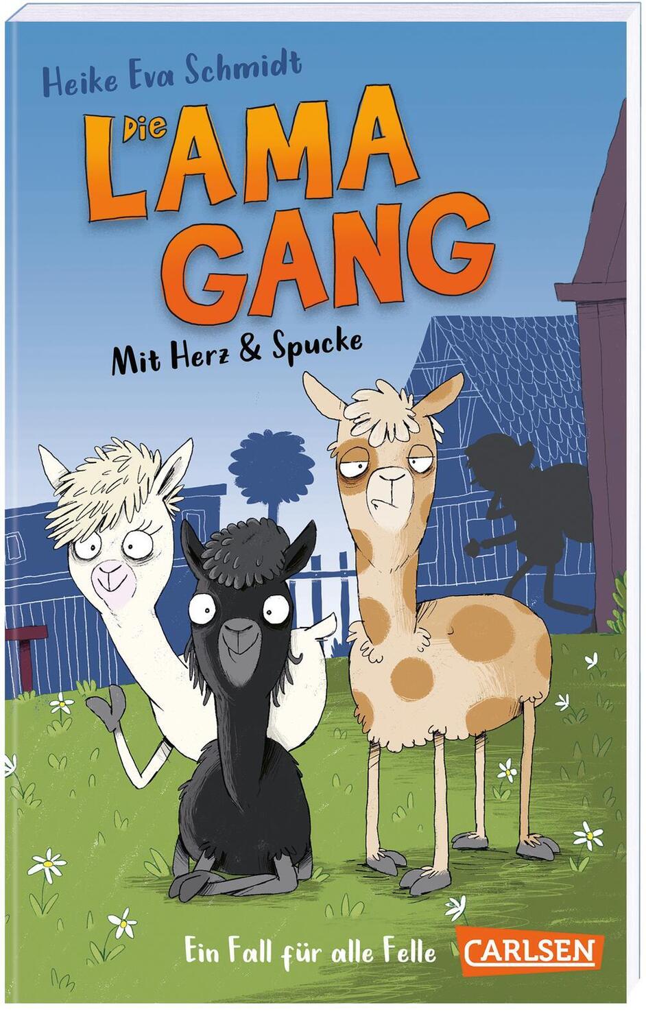 Cover: 9783551320711 | Die Lama-Gang. Mit Herz und Spucke 1: Ein Fall für alle Felle | Buch