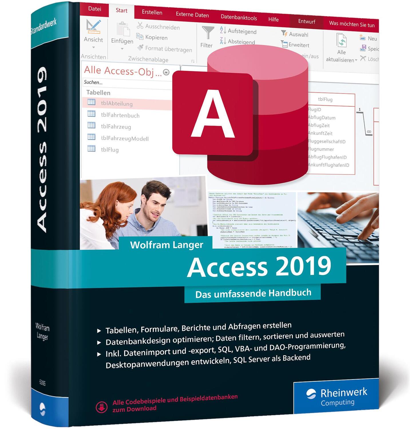 Cover: 9783836263658 | Access 2019 | Wolfram Langer | Buch | Rheinwerk Computing | Deutsch