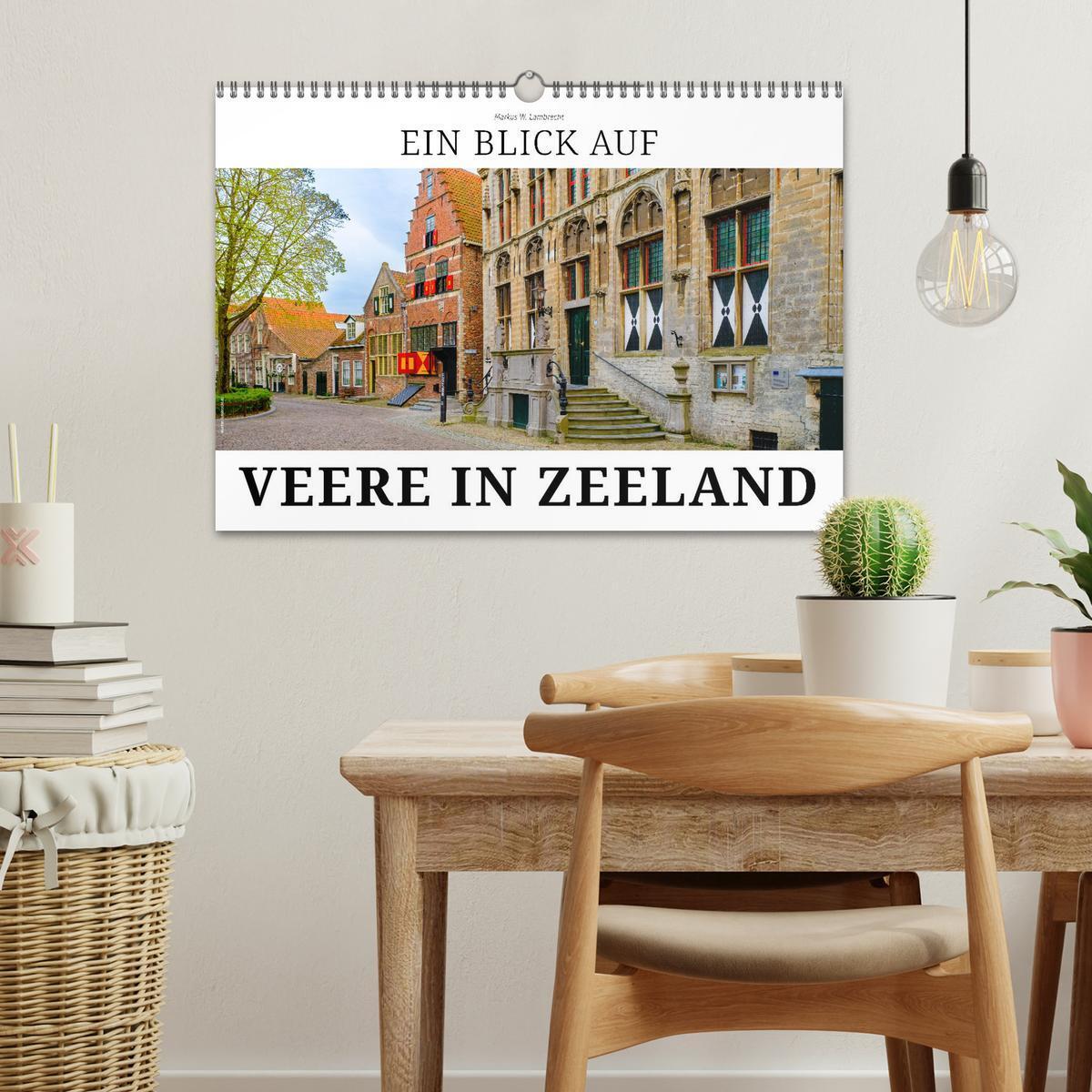 Bild: 9783383916168 | Ein Blick auf Veere in Zeeland (Wandkalender 2025 DIN A3 quer),...