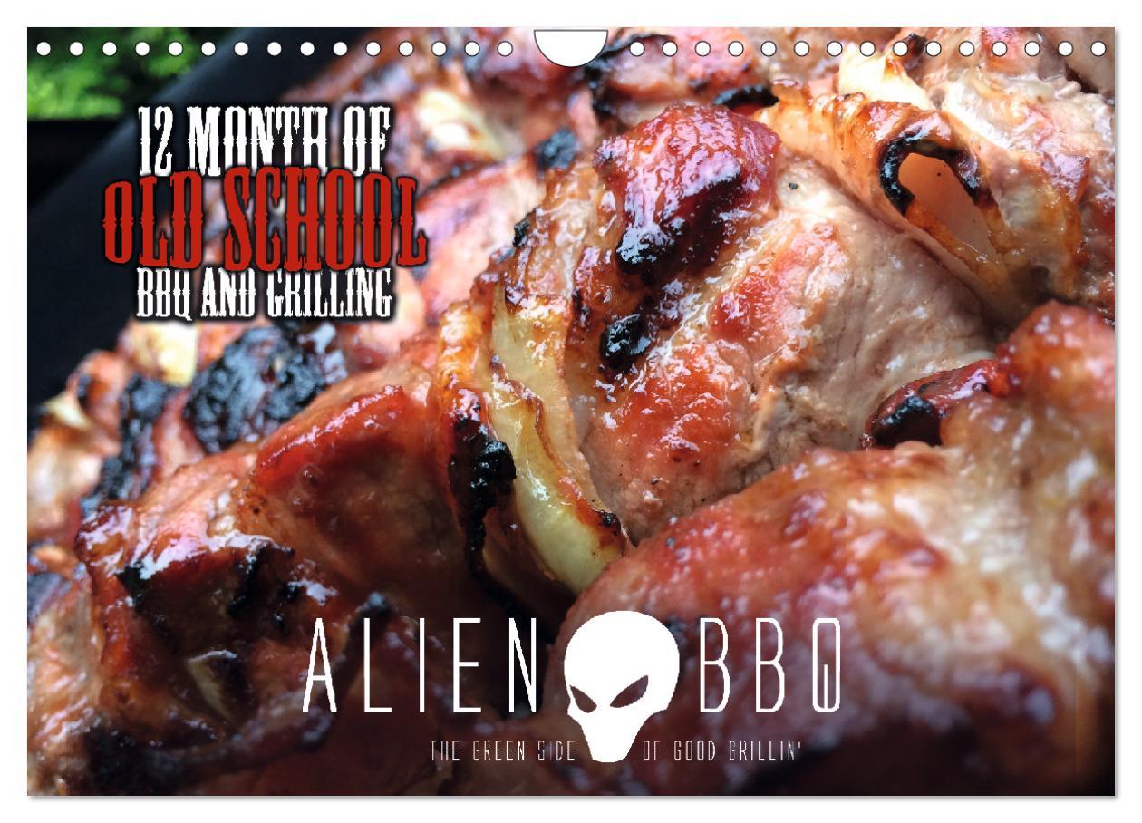 Cover: 9783435569298 | ALIEN-BBQ 2025 (Wandkalender 2025 DIN A4 quer), CALVENDO...