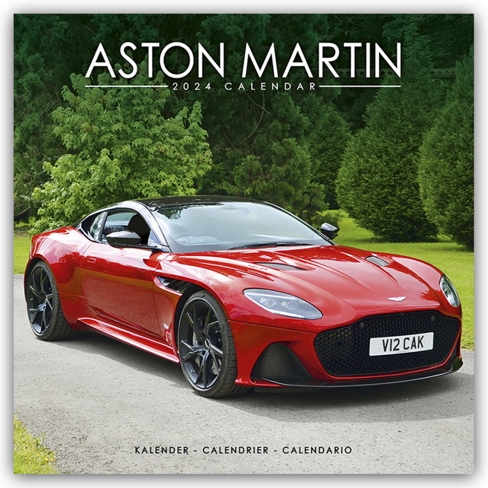 Cover: 9781804601631 | Aston Martin 2024 - 16-Monatskalender | Avonside Publishing | Kalender